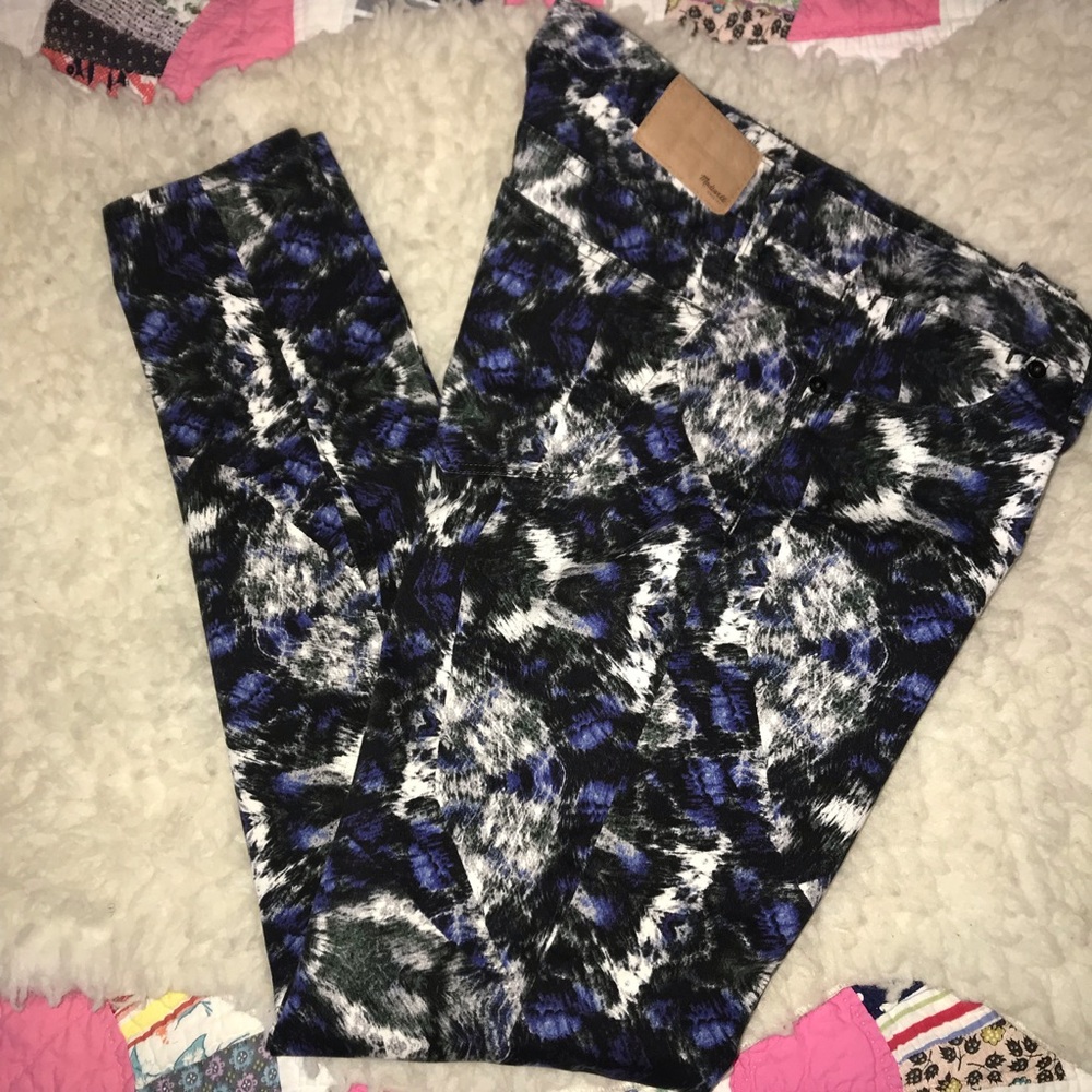Madewell Skinny Skinny Brushstroke Jeans 29x32